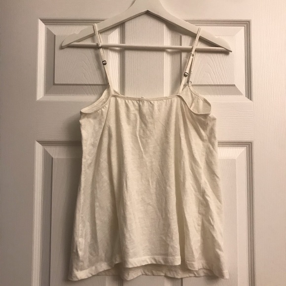 White cami with floral detailing - Picture 3 of 3